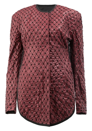 LITKOVSKA quilted fitted jacket - Red