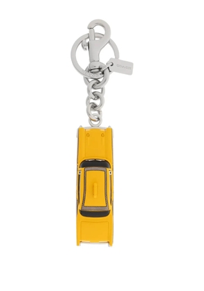 Coach small taxi-motif bag charm - Yellow