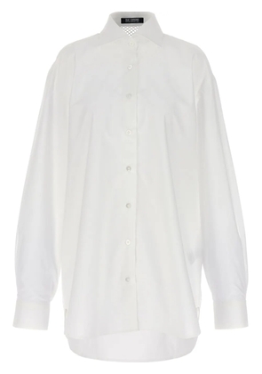 Raf Simons mesh-insert shirt - White