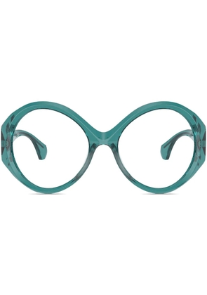 Alain Mikli round-frame glasses - Blue