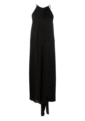 Uma Wang Adore draped midi dress - Black