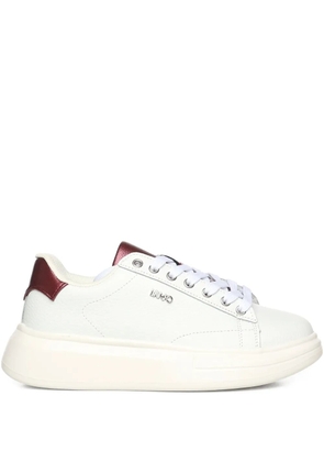 LIU JO logo-lettering sneakers - White
