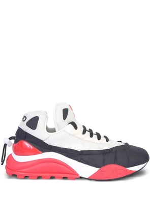 F_WD padded nylon trainers - White