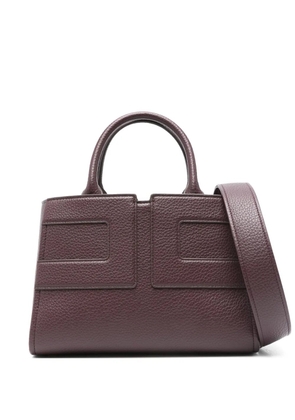 Elisabetta Franchi double-handle tote bag - Red