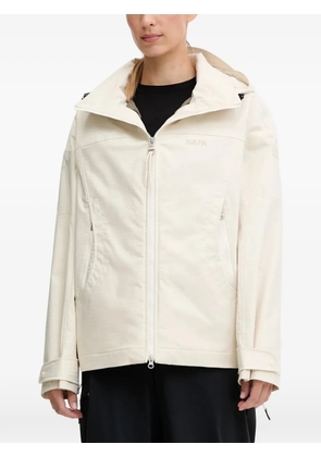Napapijri Biez hooded zip-up jacket - Neutrals