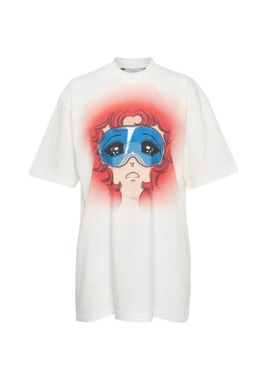 pushBUTTON graphic-print T-shirt - White