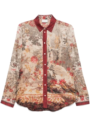 Pierre-Louis Mascia Aloe shirt - Neutrals