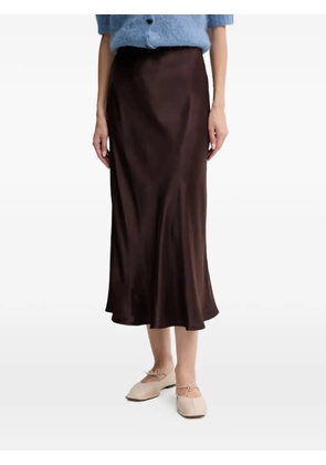 Day Birger Et Mikkelsen Clea satin skirt - Brown