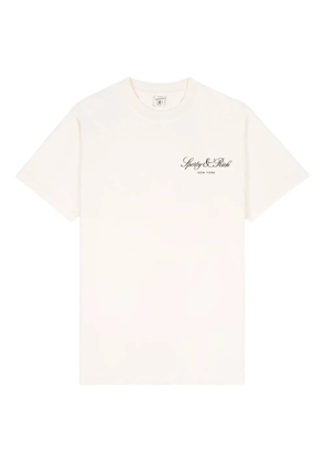 Sporty & Rich Vendome logo T-shirt - Neutrals