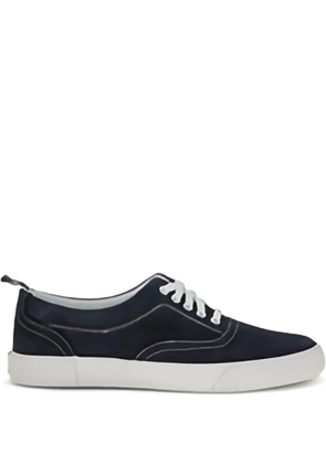 Thom Browne lace-up suede sneakers - Blue