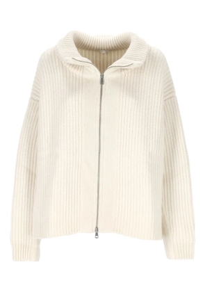 OLIVER LATTUGHI zip-up sweatshirt - White