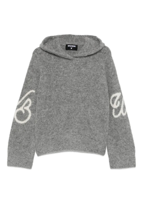 WRSTBHVR Mixam long-sleeve hoodie - Grey