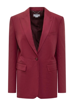 Stella McCartney single-breasted wool blazer - Red
