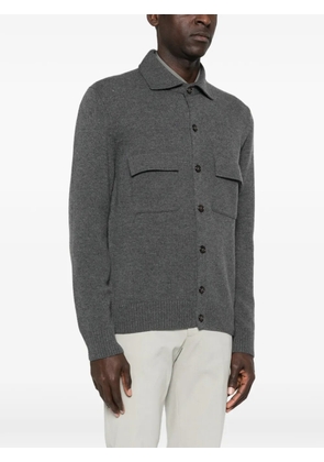 Corneliani button-fastening pocket shirt - Grey
