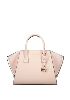 Michael Kors Avril leather top-zip tote bag - Pink