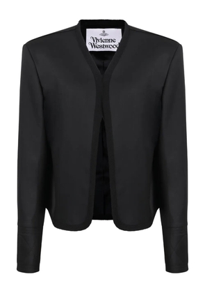 Vivienne Westwood virgin wool cropped jacket - Black