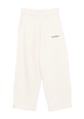 New Balance logo-embroidered sweatpants - Neutrals