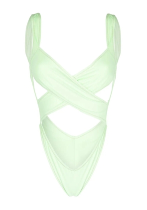 Reina Olga Exotica Solid swimsuit - Green