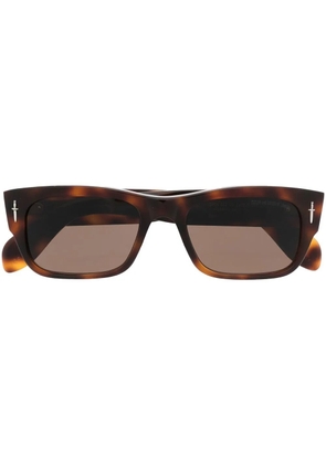 Cutler & Gross x The Great Frog tortoiseshell-effect sunglasses - Brown