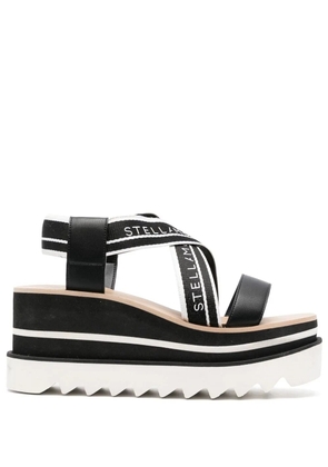 Stella McCartney Sneak-Elyse 80mm platform sandals - Black