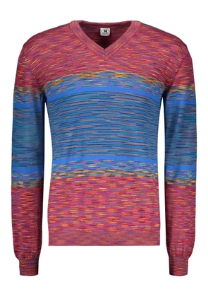 Missoni jacquard knitted jumper - Red