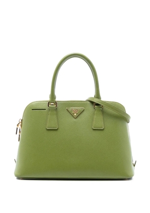Prada Pre-Owned 2010-2025 Medium Saffiano Lux Promenade satchel - Green
