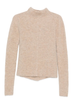 Rick Owens mock-neck sweater - Neutrals