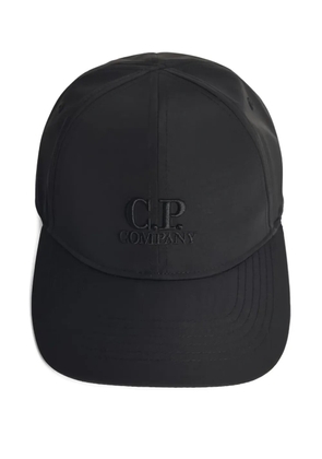 C.P. Company embroidered-logo cap - Black