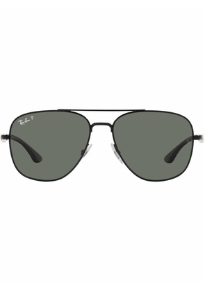 Ray-Ban square-frame aviator sunglasses - Black