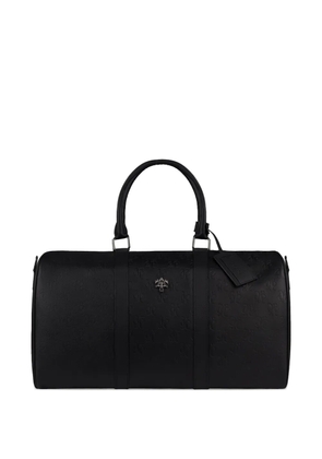 PLACE OF ËLMS logo-embossed holdall - Black