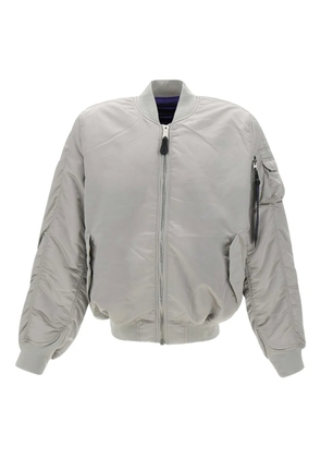 Alpha Industries zip-up bomber jacket - Grey