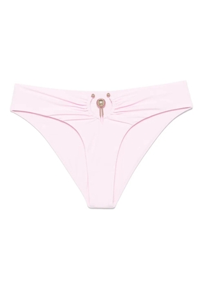 Christopher Esber Ruched Orbit bikini bottom - Pink