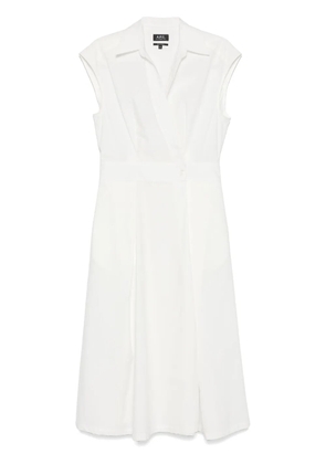 A.P.C. Athena maxi dress - White