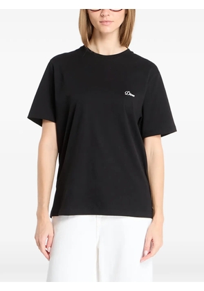 dime cursive logo T-shirt - Black