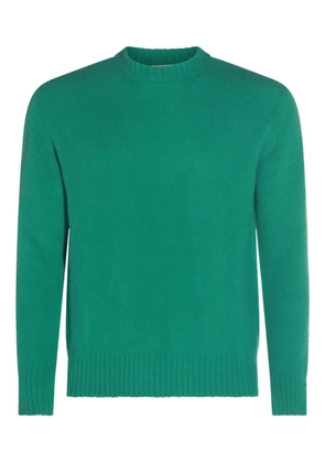 Piacenza Cashmere crew-neck wool sweater - Green