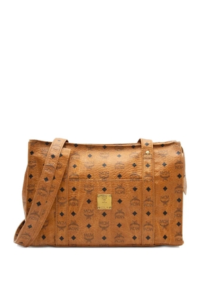 MCM Pre-Owned medium Visetos Heritage tote bag - Brown