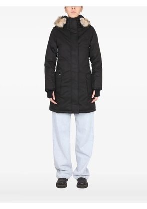 NOBIS hooded parka coat - Black