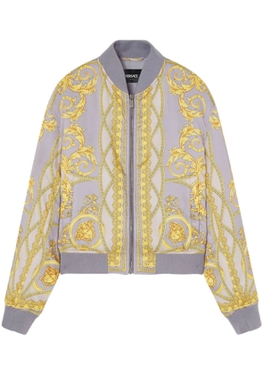 Versace La Coupe des Dieux bomber jacket - Grey