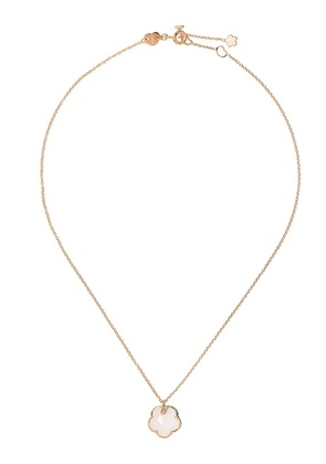 Pasquale Bruni 18kt rose gold Petit Joli agate and diamond pendant necklace - Pink