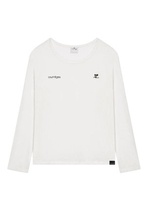 Courrèges long-sleeve T-shirt - White