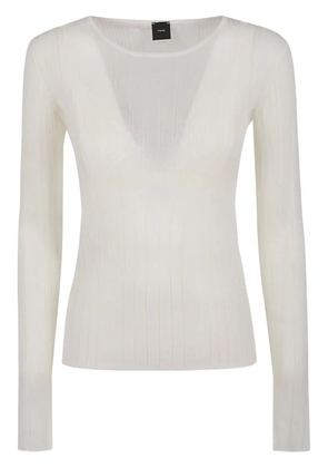 PINKO ribbed sweater - White