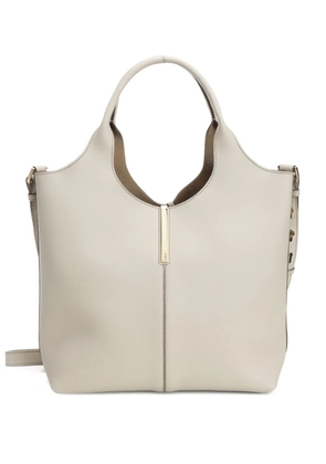 Tod's top-handle leather tote bag - Neutrals