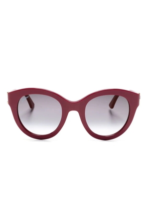Cartier Eyewear round-frame glasses - Purple