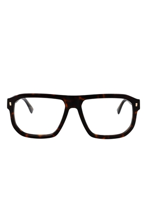 DSQUARED2 EYEWEAR D2 0146 rectangle glasses - Brown