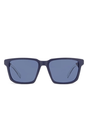 Lacoste rectangular high-bridge sunglasses - Blue