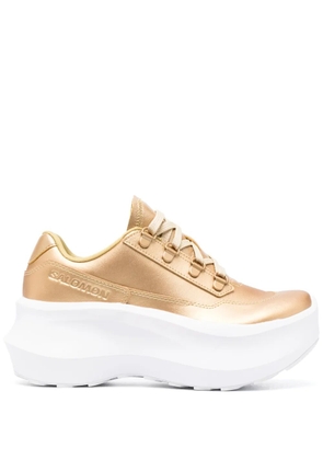 Comme Des Garçons x Salomon platform sneakers - Gold