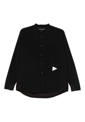 and Wander pocket shirt - Black