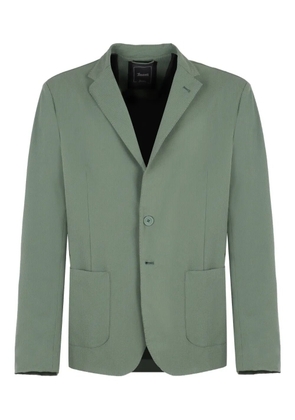 Herno single-breasted lapel blazer - Green