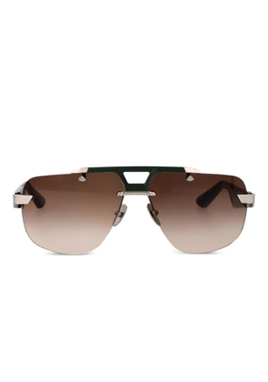 Maybach eyewear pilot-frame sunglasses - Silver