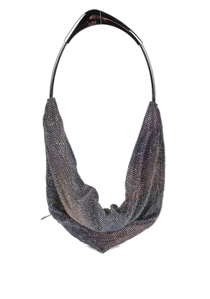 Benedetta Bruzziches Ursolina crystal-embellished tote bag - Blue